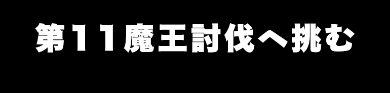 第１１魔王討伐へ挑む