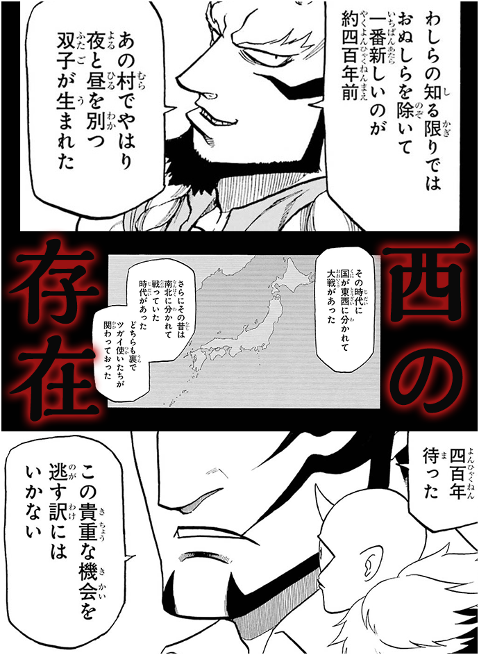 西の存在