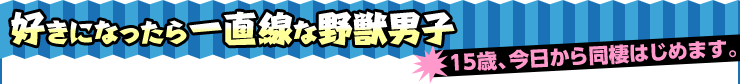 １５歳、今日から同棲はじめます。