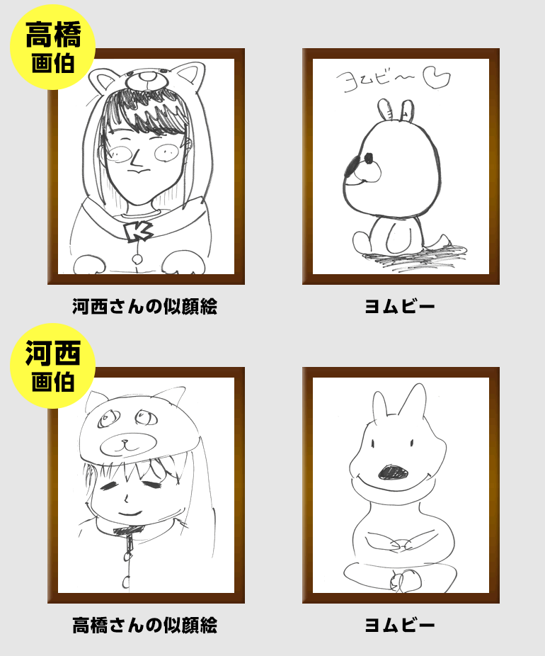 お絵かき展示