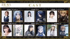 TVアニメ「貴族転生 ～恵まれた生まれから最強の力を得る～」のメインキャラクターとそのキャスト