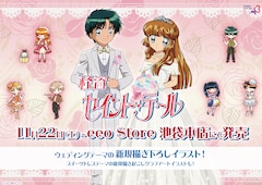 eeo Store onlineのTVアニメ「怪盗セイント・テール」グッズ告知画像