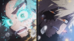 「僕のヒーローアカデミア FINAL SEASON」×「ヴィジランテ -僕のヒーローアカデミア ILLEGALS-」コラボアニメCMのカット